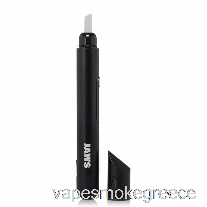 Vape Greece Yocan μαύρες σιαγόνες ζεστό μαχαίρι και θερμόμετρο ασημί